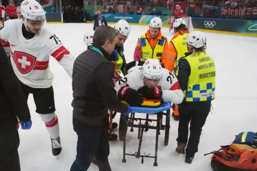 Swiss Forward Kevin Fiala Out with Leg Injury During Hockey Games