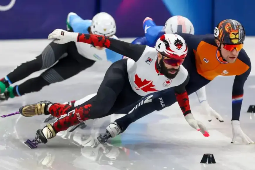 Canadians Reach 1500m Short Track Semifinals