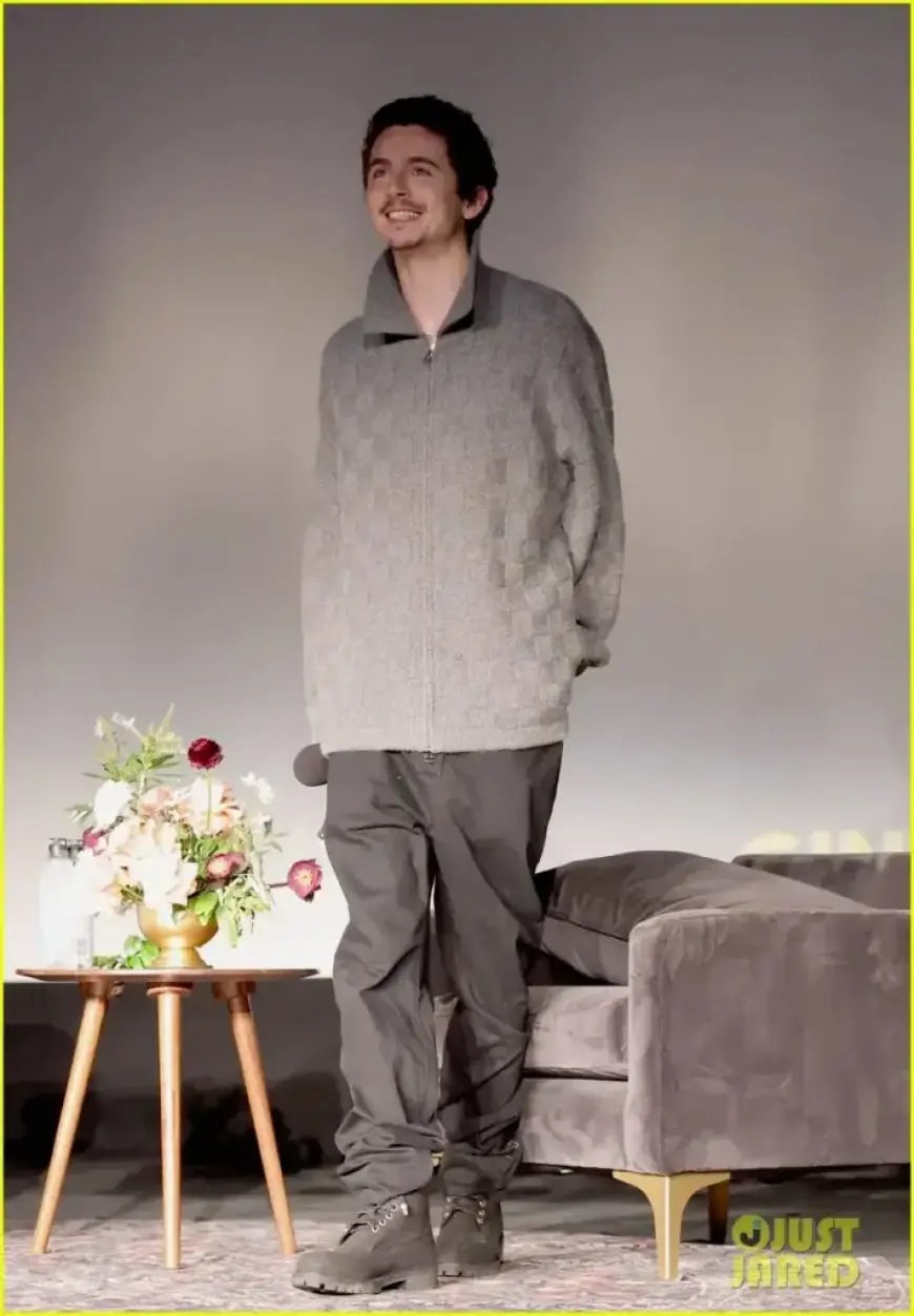 Timothée Chalamet Attends Valentine’s Screening of ‘Call Me By Your Name’