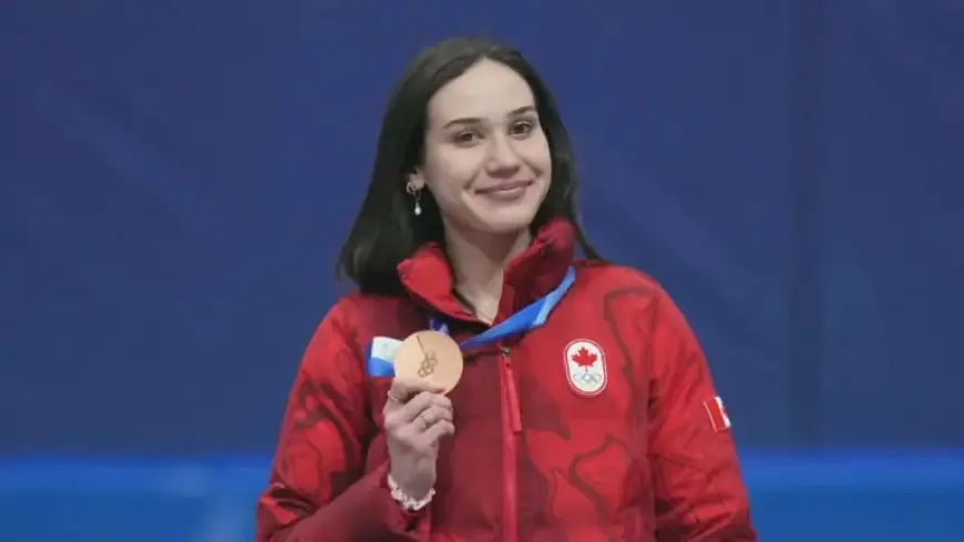 Courtney Sarault Wins Bronze in Women’s 500m Short Track Speedskating