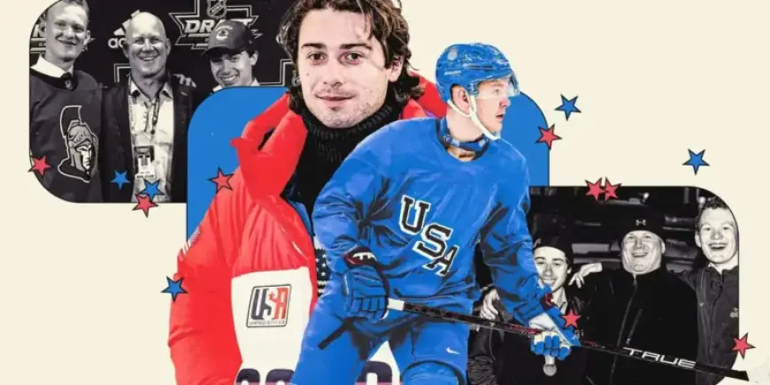 Exploring the Quinn Hughes-Brady Tkachuk Bond at Keith Tkachuk’s School