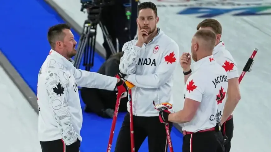 Canada’s Brad Jacobs Suffers First Olympic Defeat to Switzerland