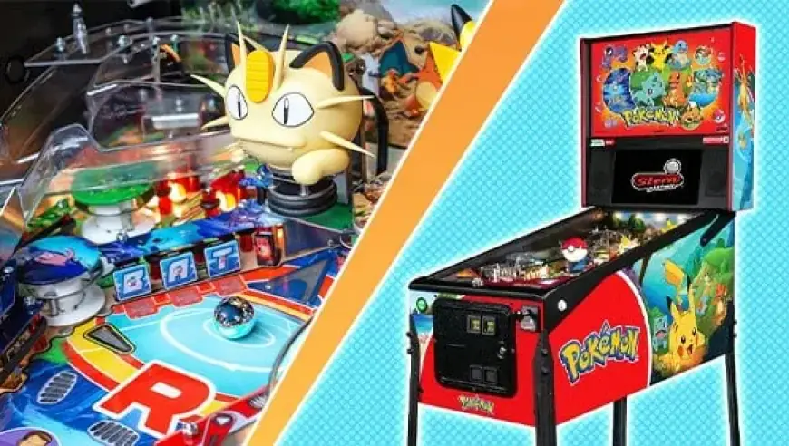 Stern Pinball Unveils New Pokémon Pinball Machine, Available Now