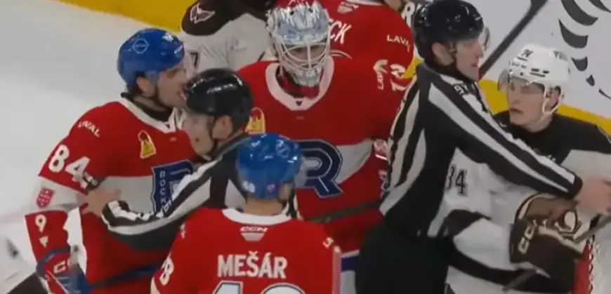 Laval Rocket Player Suspended for Shoving Linesman During Match