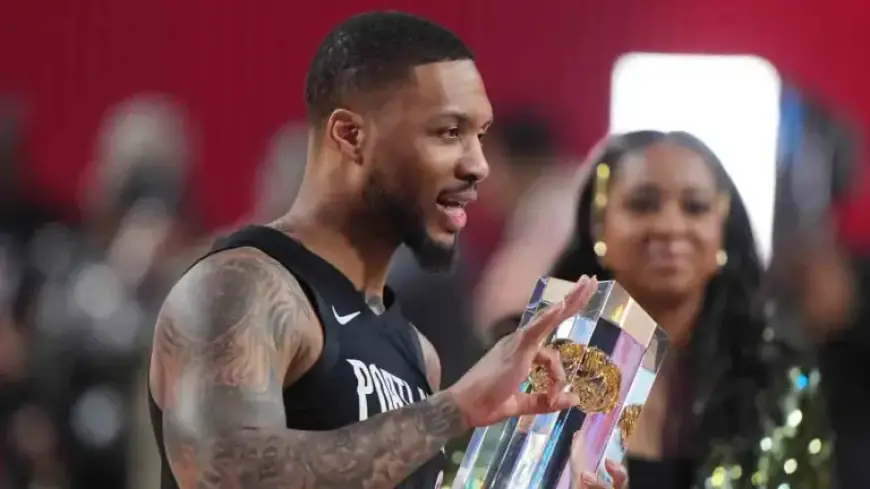 Damian Lillard Clinches Third NBA 3-Point Contest Title, Tying Record