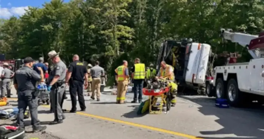 Tour Bus Crash on Thruway: Driver Arrested After 5 Killed