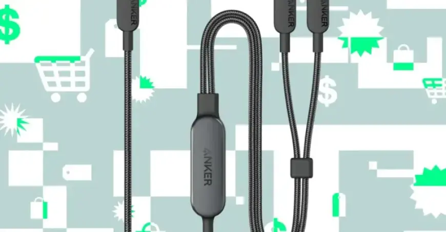 Save 20% on Anker’s Dual-Charging USB-C Cable