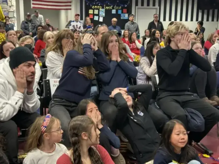 Watch Party at Ilia Malinin’s Home Rink Reacts Strongly to Performance