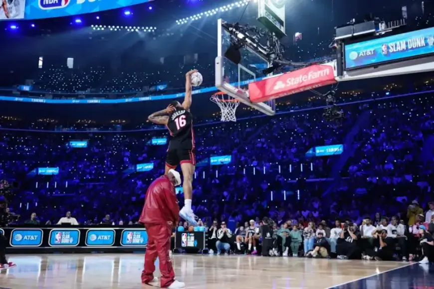 Keshad Johnson Triumphs in NBA Dunk Contest; Lillard Defeats Booker in 3-Point Duel