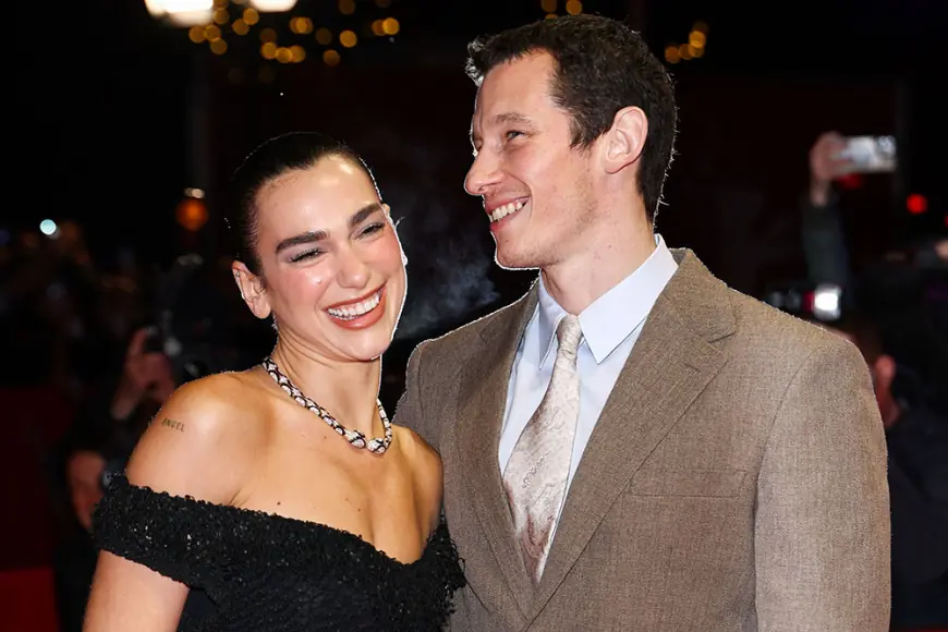 Dua Lipa Surprises Callum Turner at Berlin Premiere of Rosebush Pruning