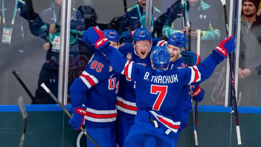 U.S. Men’s Hockey Defeats Denmark, Stays Unbeaten