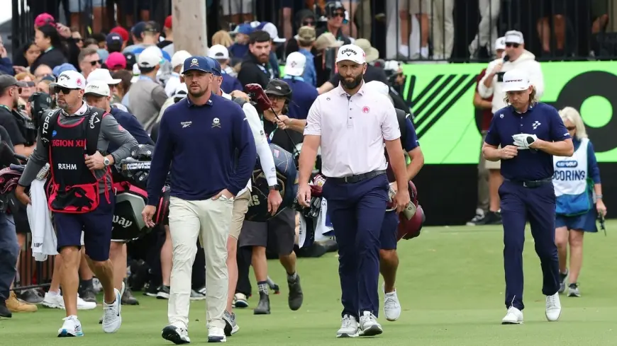 Bryson DeChambeau Overcomes Topped Tee Shot, Shares Lead at LIV Golf Adelaide