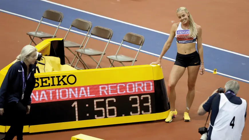 Keely Hodgkinson Sets British Indoor 800m Best, Eyes World Record in Liévin