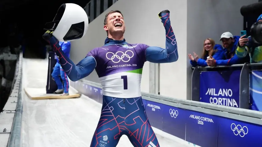 Matt Weston storms to skeleton gold as GB claim first Winter Olympics triumph