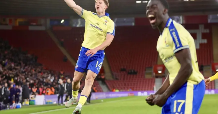 Bree header fires Southampton into FA Cup fifth round after extra-time win over Leicester