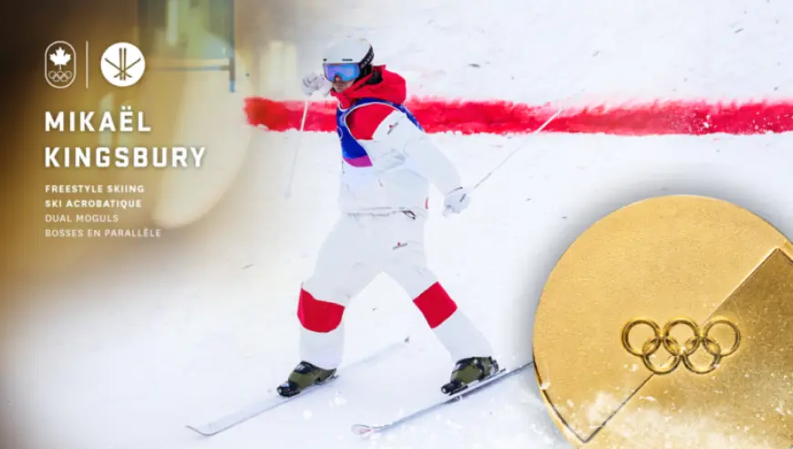 Kingsbury Clinches Dual Moguls Gold, Secures Fifth Olympic Medal