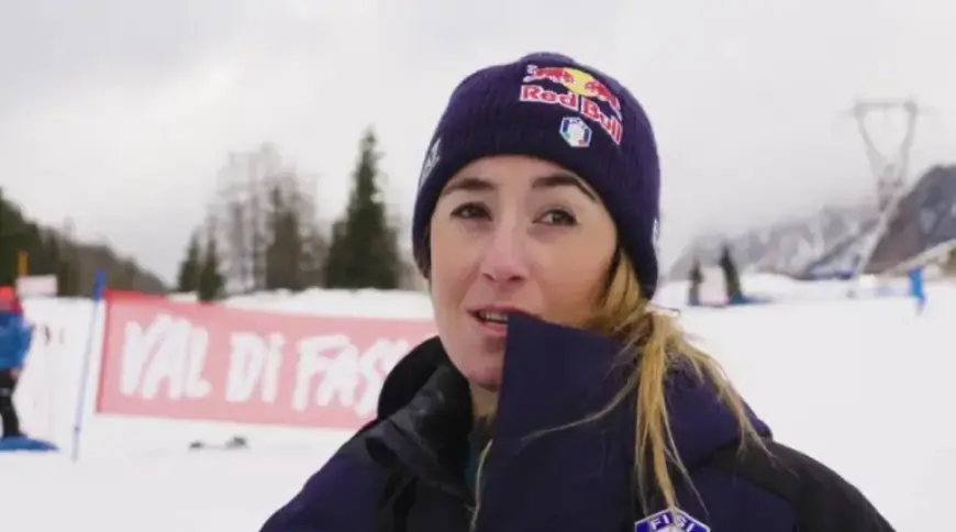 Sofia Goggia Secures Third After Giant Slalom’s First Run in Cortina Video