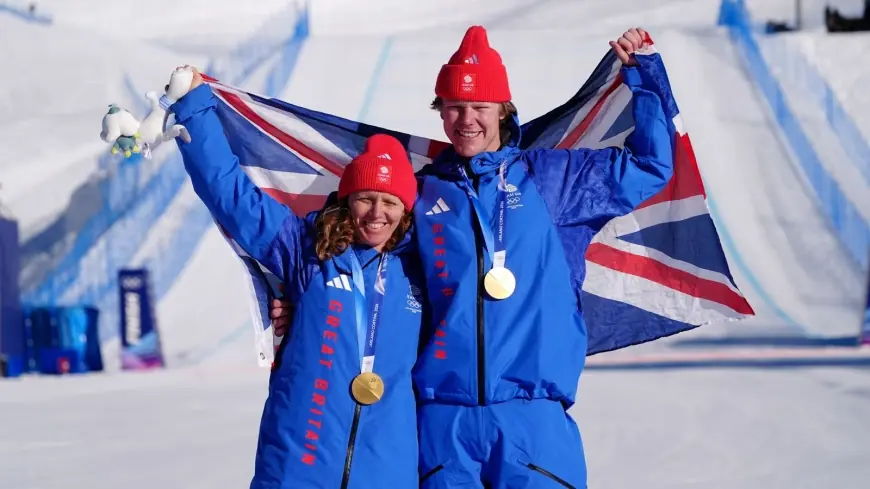 Charlotte Bankes and Huw Nightingale deliver historic first British Olympic gold on snow