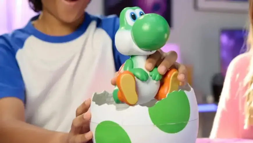 Exclusive: Hatchin’ Yoshi Toy Honors Super Mario Galaxy Movie Release