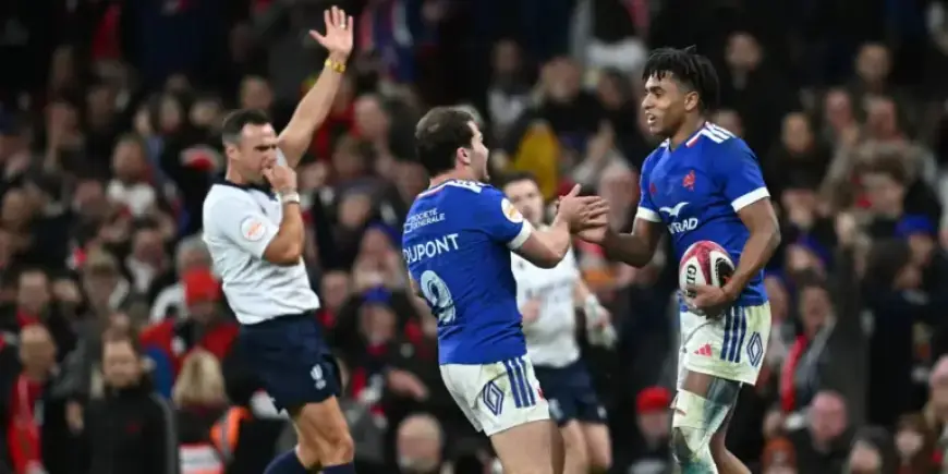 France Dominates Wales to Lead Six Nations Tournament