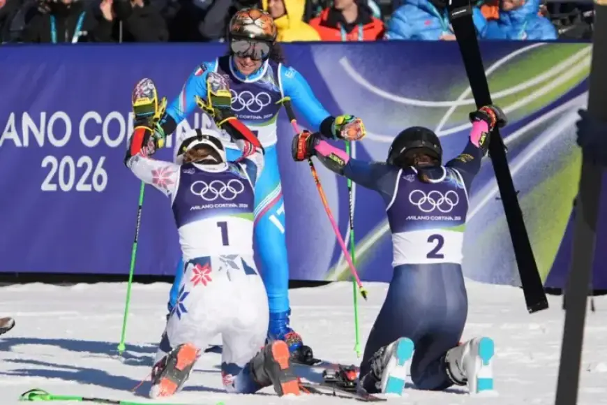 Brignone Claims Second Olympic Gold in Giant Slalom; Shiffrin Takes 11th