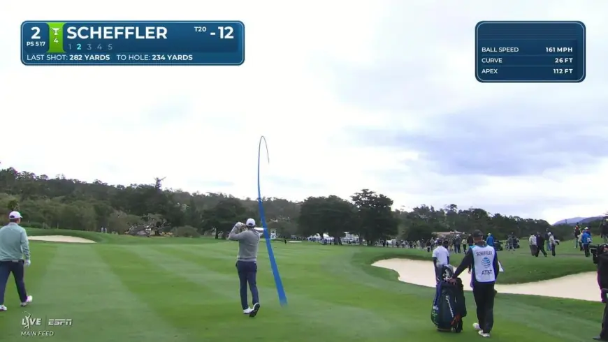 Scottie Scheffler’s 233‑Yard Shot Sets Up Early Eagle on No. 2