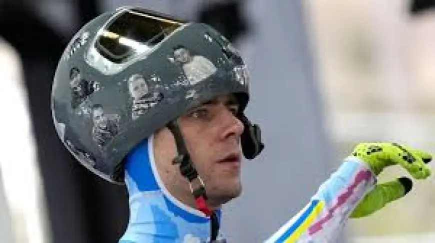 Austin Florian’s Venom Helmet Steals Spotlight as U.S. Skeleton Racer Advances in Cortina