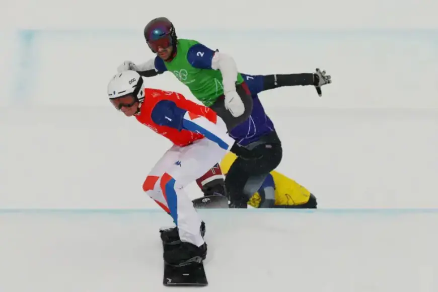 Éliot Grondin Claims Silver in Men’s Snowboard Cross at 2026 Winter Olympics