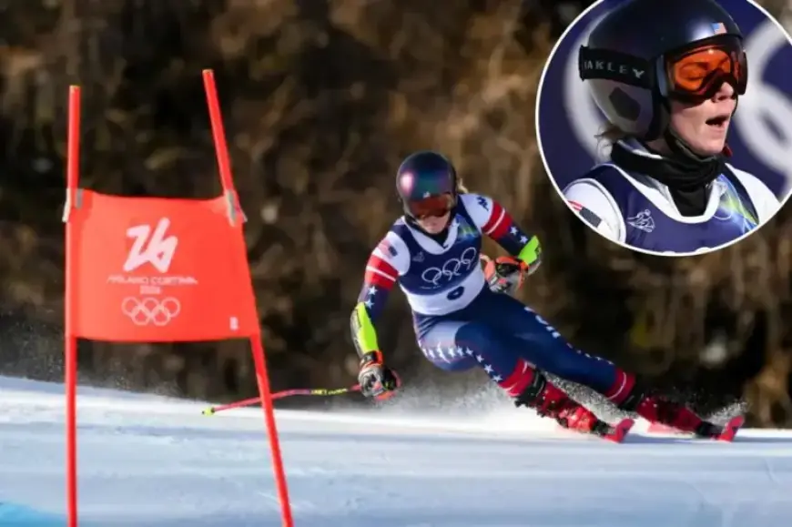 Mikaela Shiffrin Misses Medal in Olympic Giant Slalom