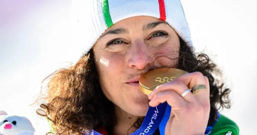 Federica Brignone storms to giant slalom gold, claims second Alpine skiing title at 2026 Winter Olympics
