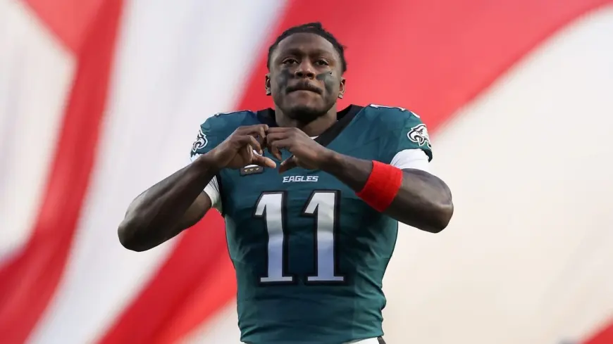 Star WR A.J. Brown Signals Preferred Landing Spot as Eagles Future Remains Uncertain