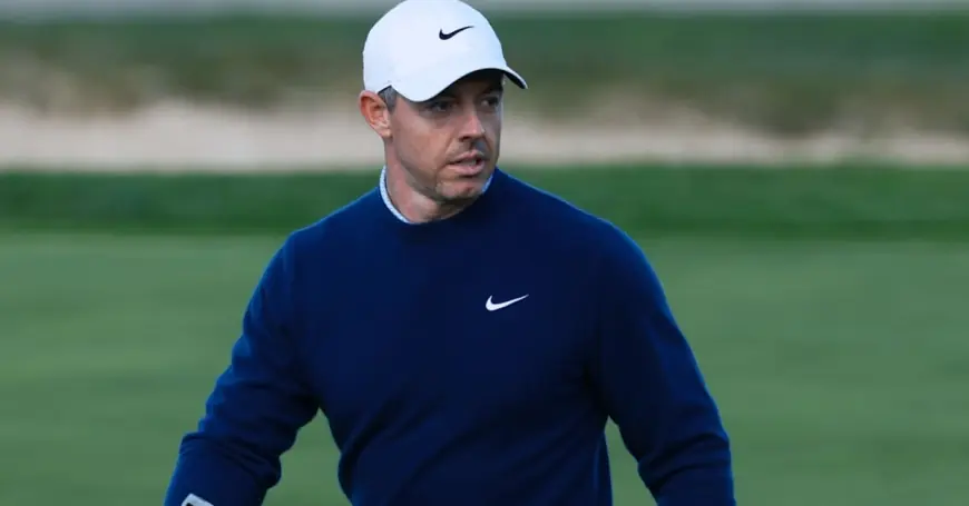 Rory McIlroy survives a volatile start and remains in range at Pebble Beach