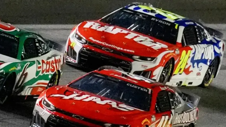 William Byron Drives Backup Car in Daytona 500 Three-Peat Quest