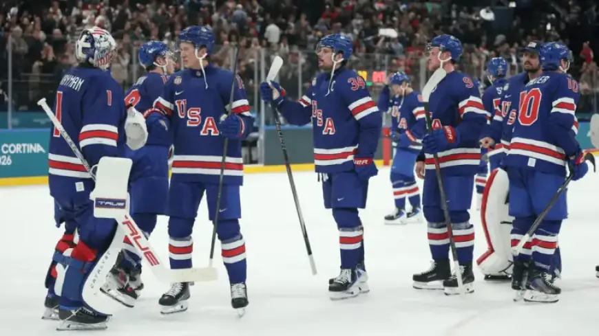 U.S. Chooses Swayman, Rallies to Defeat Denmark