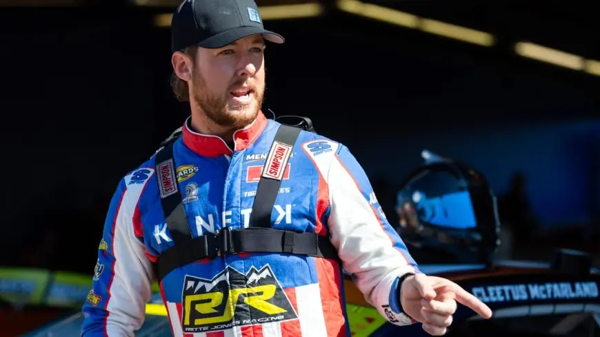 Cleetus McFarland's Daytona Truck debut ends in early crash; eyes ARCA outing the next day