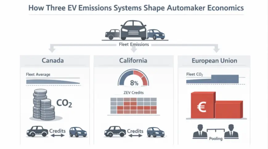 Canada, California, and Europe Drive EV Adoption Strategies