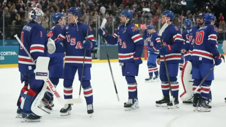 USA Men’s Hockey Battles Germany in Group-Stage Finale