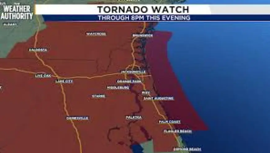 Severe Storm Threat Spreads Across the Southeast; Georgia Braces for Strong Storms and Isolated Tornadoes