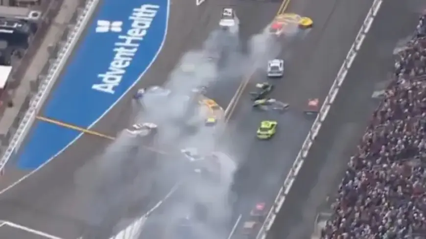 Kiwi Star Entangled in Daytona’s ‘Big One’ as 20 Cars Crash