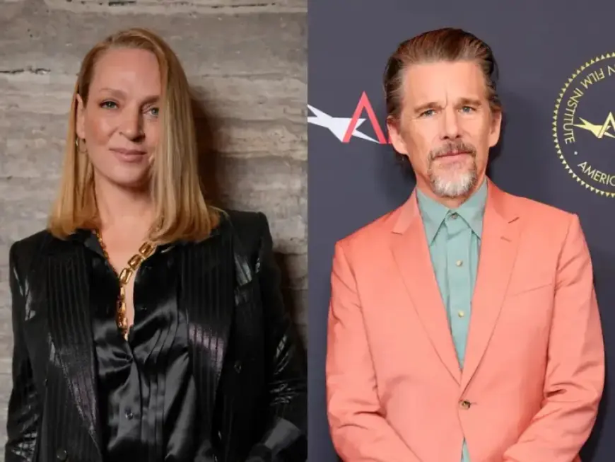 Uma Thurman and Ethan Hawke Reunite on Valentine’s Day for Heartfelt Reason
