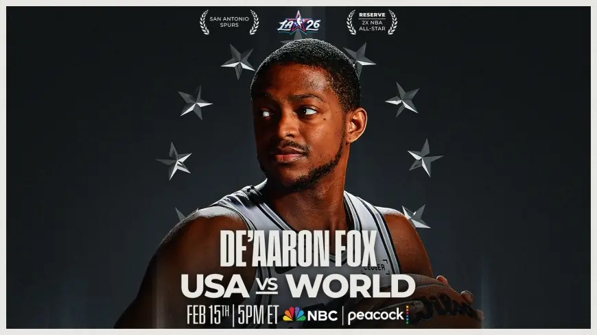 De'Aaron Fox named All-Star replacement, says he won't tip teammates on defending Victor Wembanyama