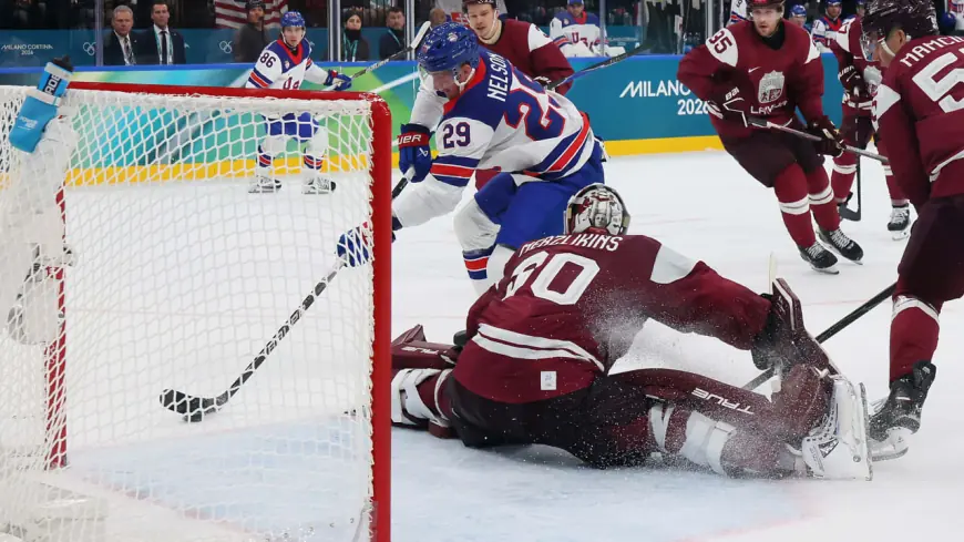 Quinn Hughes’ Early Goal Wiped Out as U.S. Opens Olympic Run with 5-1 Win