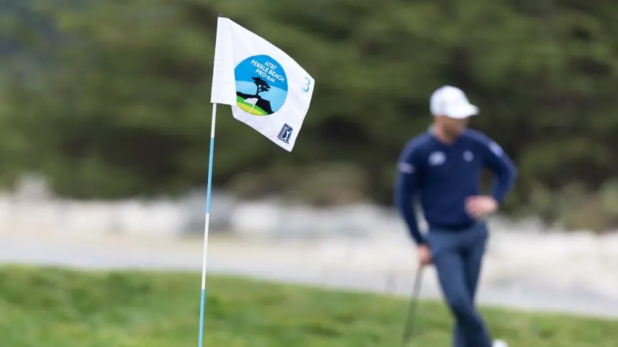 Morikawa closes in on Bhatia as wind forecast steals the show at pebble beach pro am