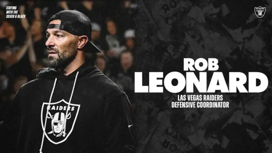 Rob Leonard Appointed as Raiders Defensive Coordinator