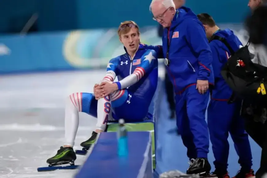 Olympic Champion Jordan Stolz Admits to Nerves Despite Winning Two Gold Medals