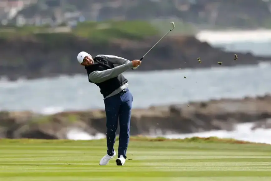 Scottie Scheffler’s Stunning Eagle Seals Pebble Beach Performance: Watch Now