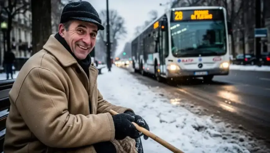 Snowfall Hits Île-de-France on Sunday, February 15