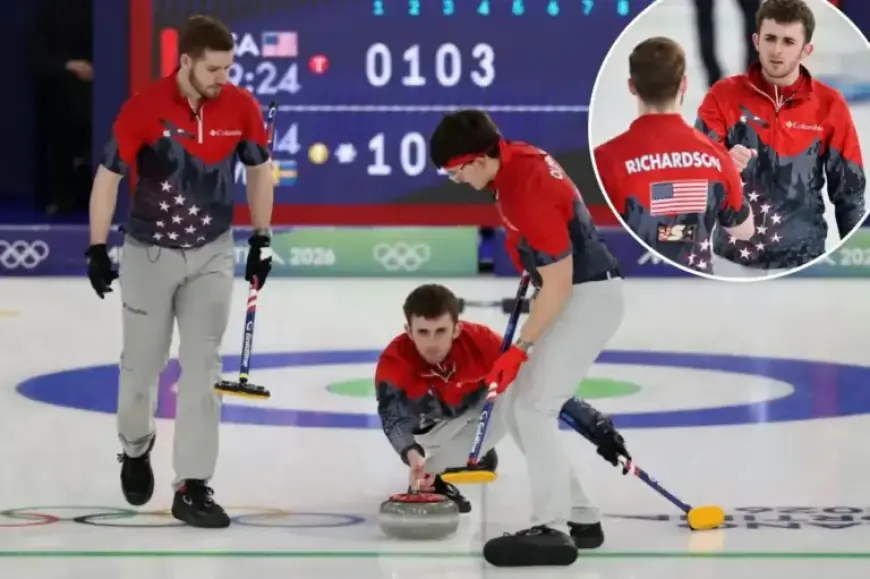 USA Men’s Curling Stuns Sweden, Boosts Medal Chances