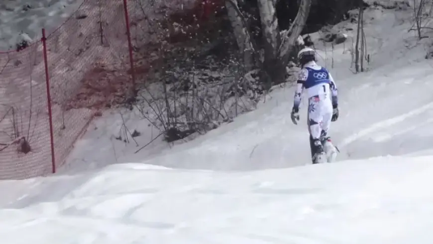 McGrath Loses Slalom Gold, Storms Off Toward Forest in Frustration