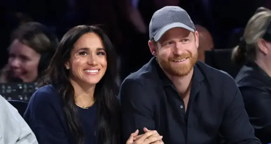 Prince Harry and Meghan Markle Enjoy Front-Row Seats at NBA All-Star Game